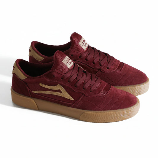 LAKAI - CAMBRIDGE BURGUNDY SUEDE