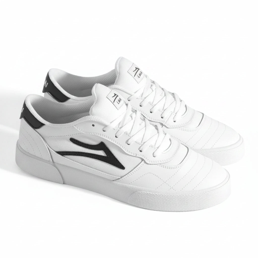 LAKAI - CAMBRIDGE  WHITE LEATHER