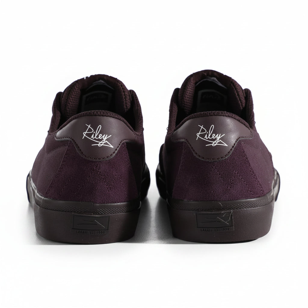 LAKAI - RILEY 3 BLACK CHERRY SUEDE