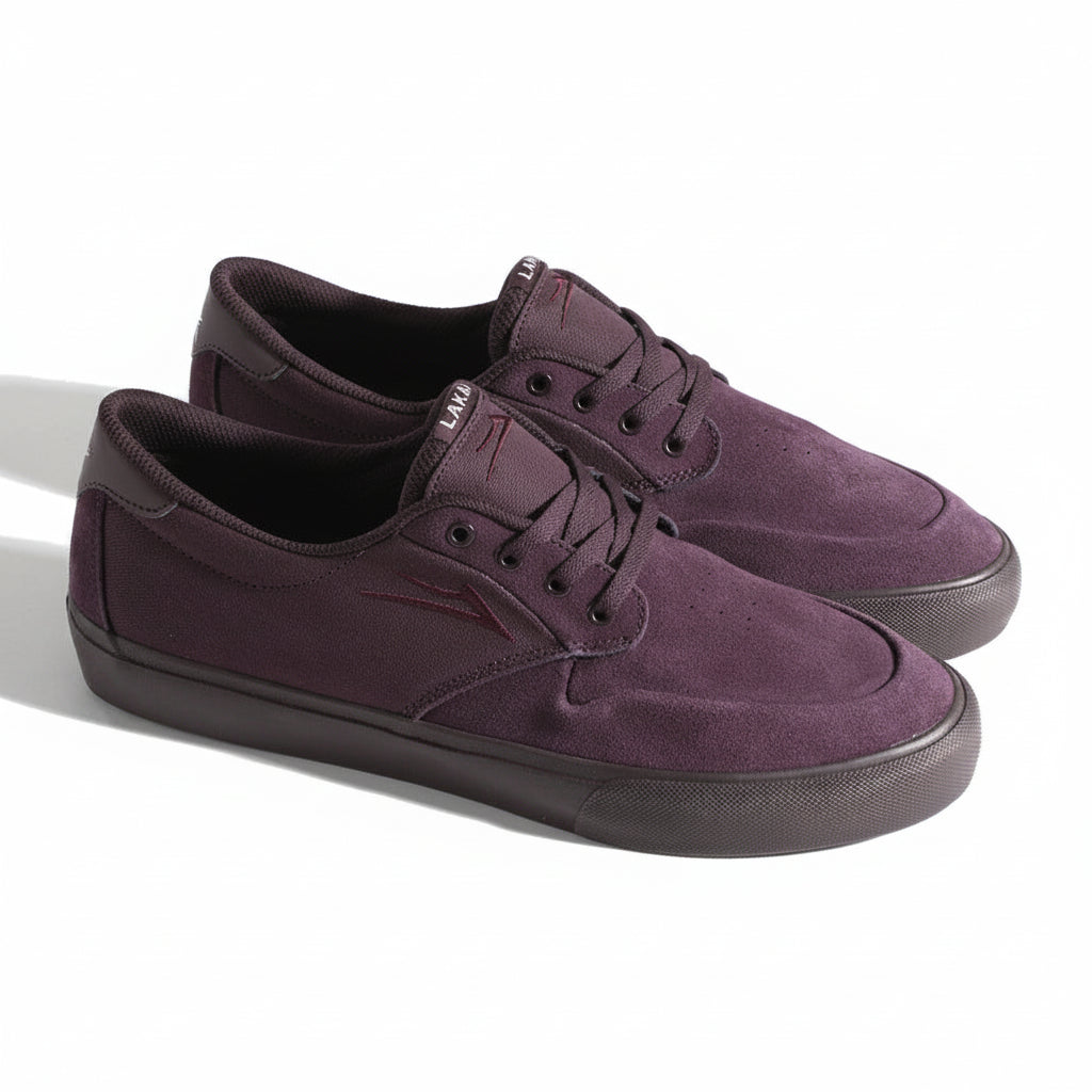 LAKAI - RILEY 3 BLACK CHERRY SUEDE