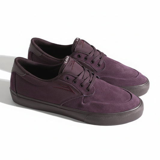LAKAI - RILEY 3 BLACK CHERRY SUEDE